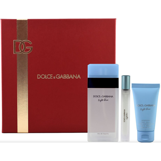 Dolce & Gabbana Light Blue 3-Piece Fragrance Gift Set for Women