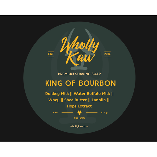 Wholly Kaw King of Bourbon Shaving Collection
