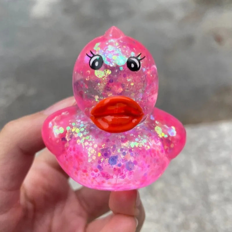 Squishy Maltose Aurora Duck Squeeze Toy | Soft Cute Animal Stress Relief Toy