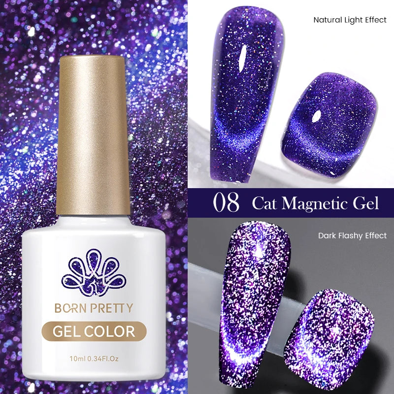 BORN PRETTY 117 Colors Cat Magnetic Gel Nail Polish 10ml Full Coverage Varnish Semi Permanent Super Gorgeous Nails Manicure