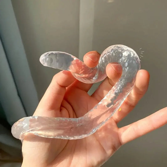 Squishy Snake Stress Ball | Stretchy Fidget Toy for Anxiety Relief and Hand Therapy