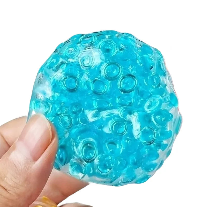 Squishy Balls Ice Beads Squeeze Toy | Super Soft Mochi Fidget Stress Relief Gift