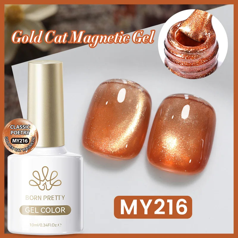BORN PRETTY 117 Colors Cat Magnetic Gel Nail Polish 10ml Full Coverage Varnish Semi Permanent Super Gorgeous Nails Manicure