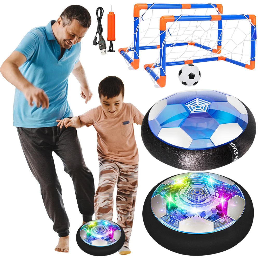 18cm Suspended Football Toy Light USB Charging Electric Hovering Soccer Indoor Interactive Floating Ball Gifts Toys for boys