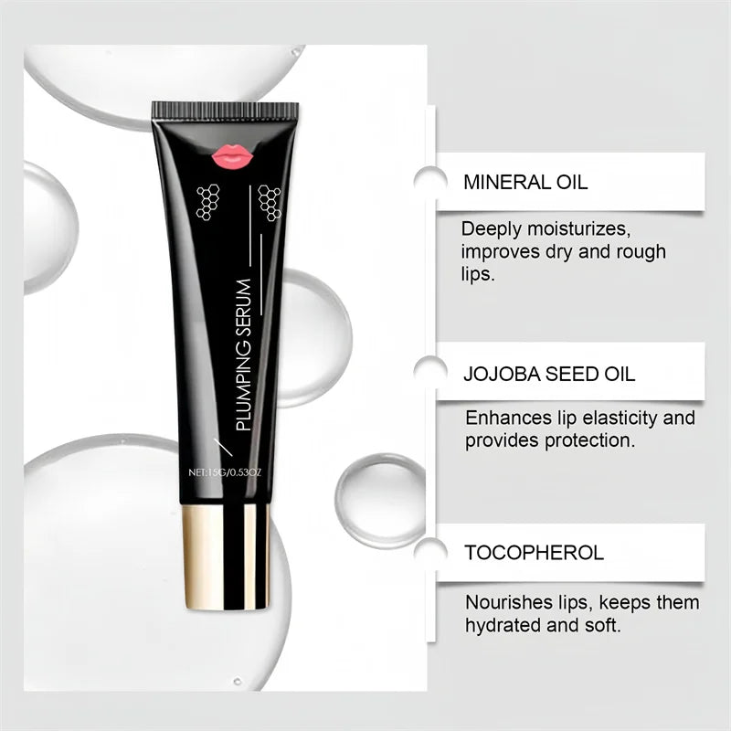 Lip Plumper Oil Instantly Volumising Increase Lip Elasticity Long-Lasting Moisturize Lip Plumper Gloss Sexy Beauty Makeup