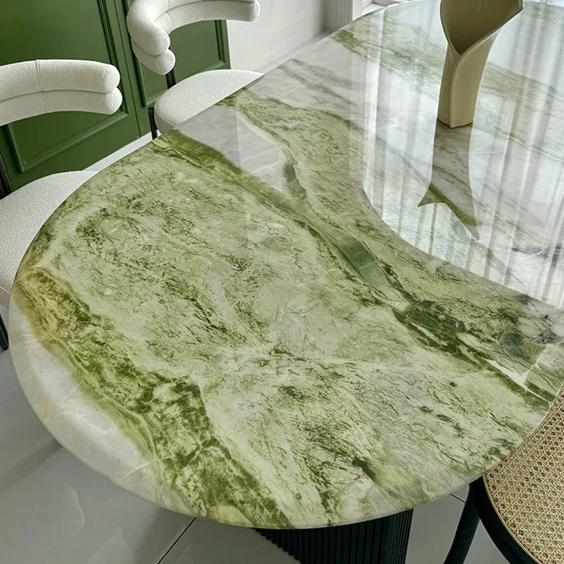 Glass Conference Dining Table Living Room Makeup Service Lounge Reception Dining Table Corner Terrace Mesa Office Furniture