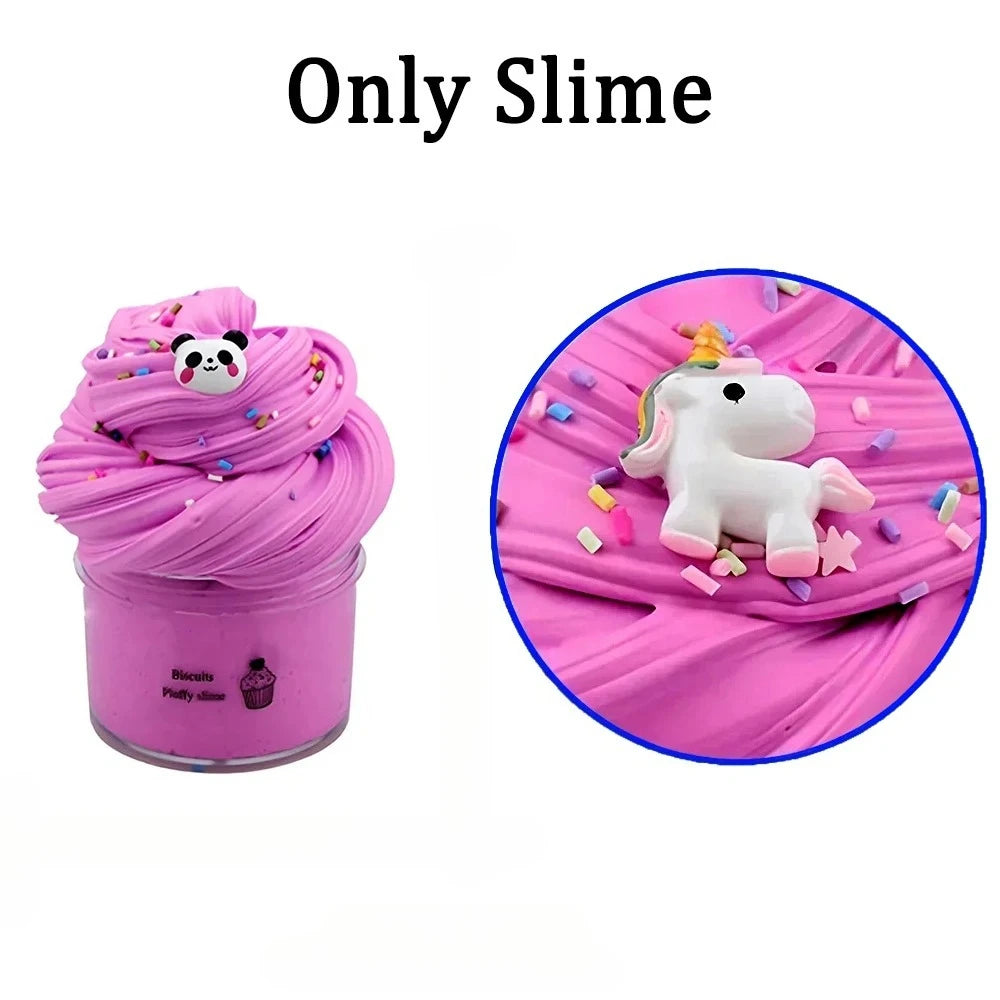 12 piece butter slime set, party gifts, prizes, puzzle toys, stress relief toy 50ml, birthday gifts for children boys and girls