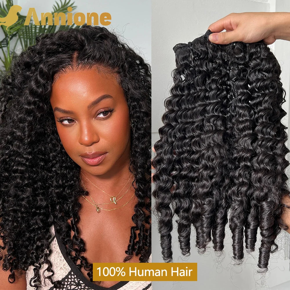 3PCS 20inches 16A Burmese Curly Hair Bundles 100% Vietnamese Raw Human Hair Bundles Unprocessed Double Drawn Hair Extensions