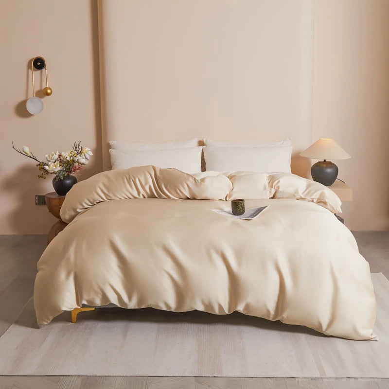 100% Pure Mulberry Silk Duvet Cover Skin-friendly Soft and Comfortable