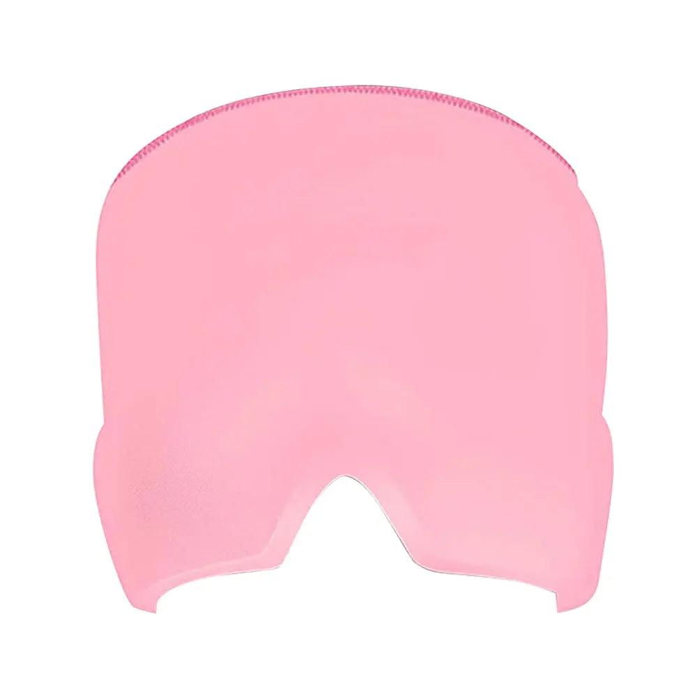 1Pcs Migraine Relief Cap headache hat Gel Hot Cold Therapy Ice Cap For Relieve Pain Ice Hat Eye Mask Stress Pressure Pain Relief