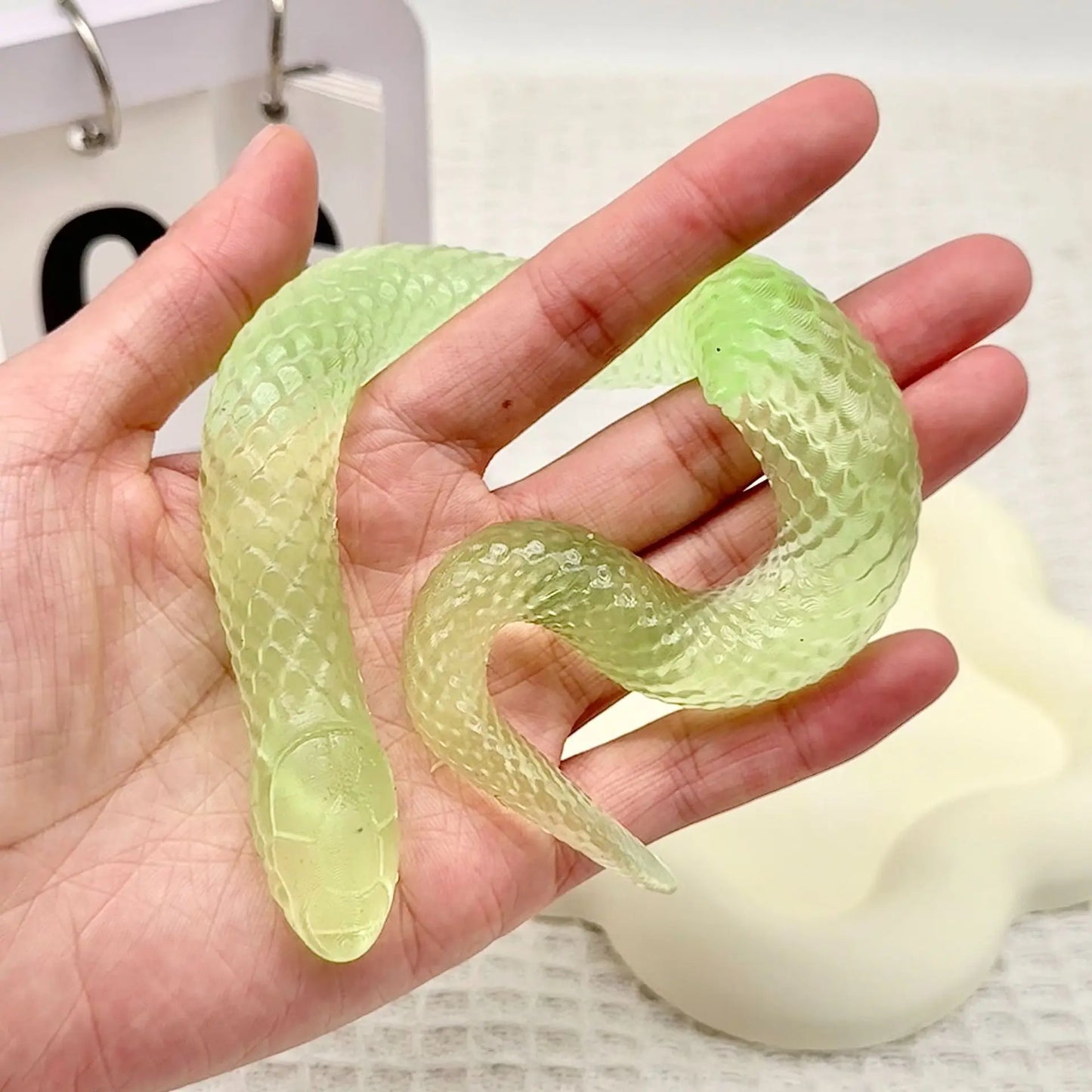 Squishy Snake Stress Ball | Stretchy Fidget Toy for Anxiety Relief and Hand Therapy