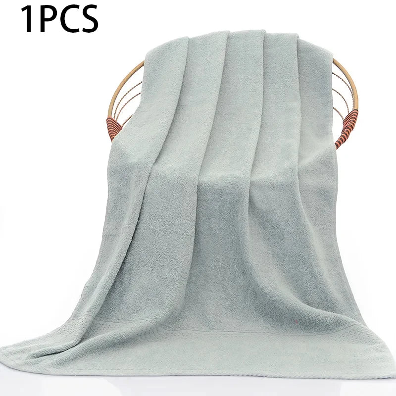 100% Cotton Adult Thickened Durable Towel  Soft Quick Dry  Absorbent Solid color Face Towel  bath household cotton face towel