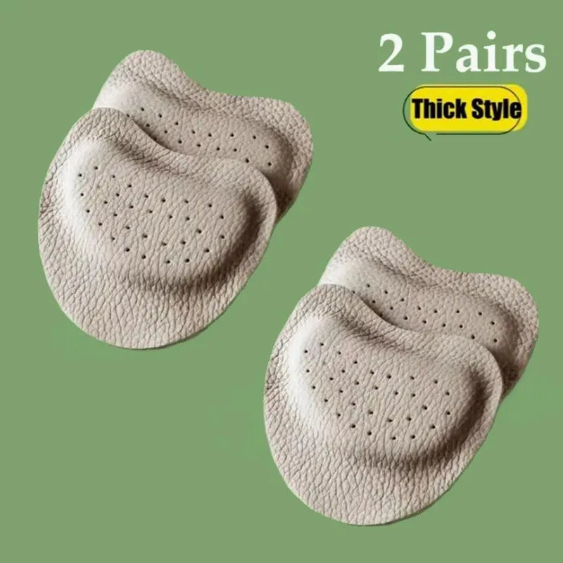 2pairs Sandals Anti-Slip Stickers Forefoot Pad Women High Heels Pain