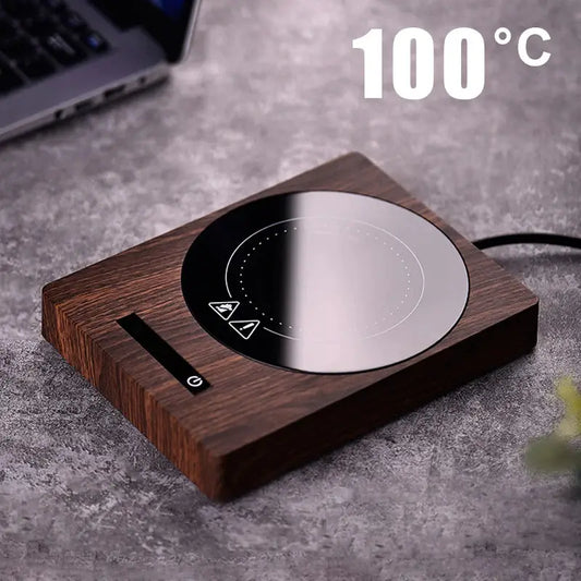 100°C Mug Warmer, 5-Gear Cup Heater for Coffee, Tea, Milk-0