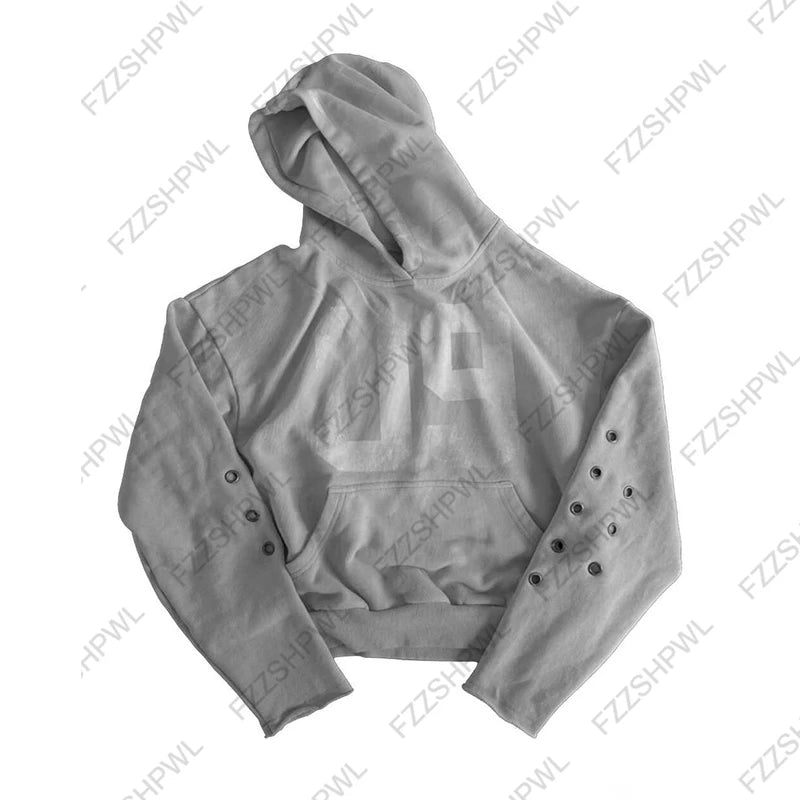 Men’s Casual Zip Up Hoodie Jacket with Fur Collar