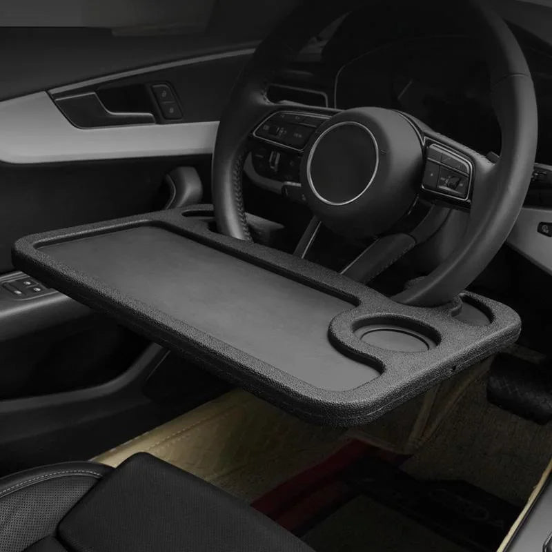 Multifunctional Car Table Holder Steering Wheel Car Laptop Computer Desk Mount Stand Table Work Cart Drink Food Coffee Holder