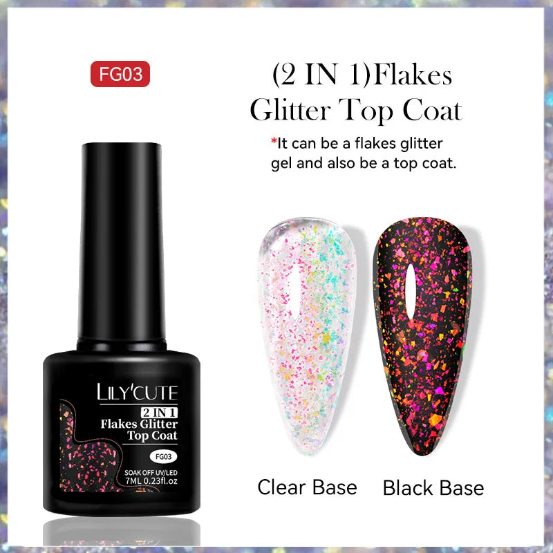 LILYCUTE 7ml Reflective Glitter Cat Magnetic Gel Nail Polish Semi permanent Soak Off UV LED Varnish Nail Supplies