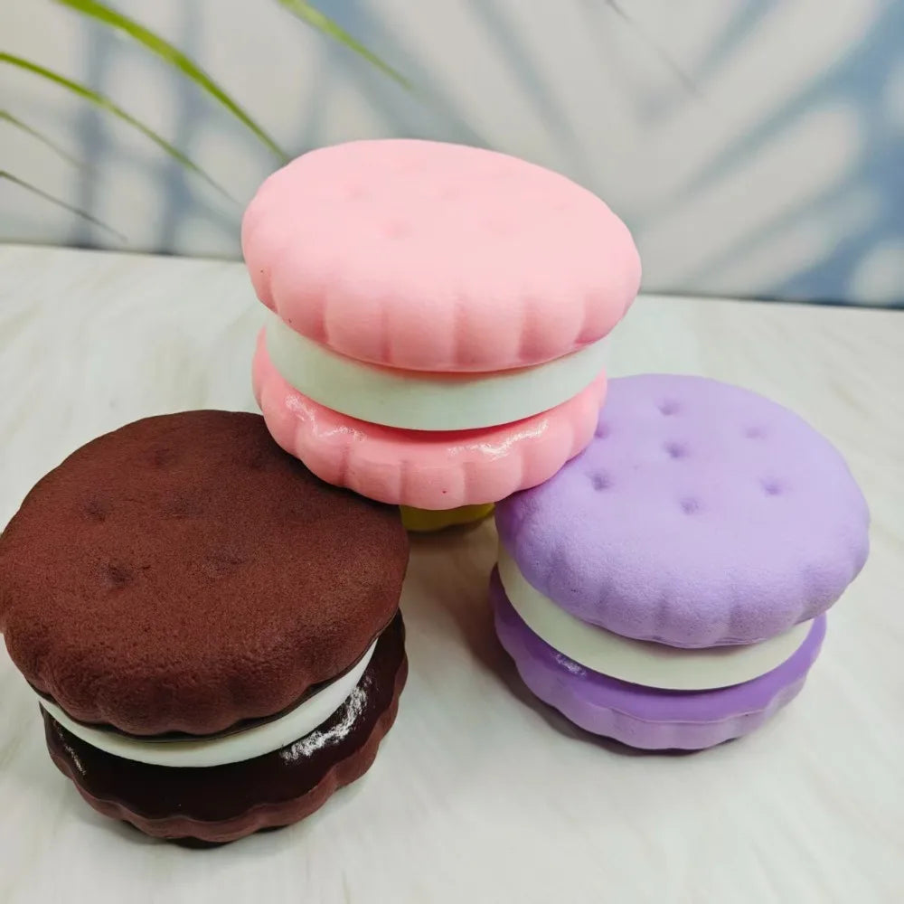 Squishy Simulated Cake Squeeze Toy | Soft Stress Relief Sensory Fidget for Anxiety