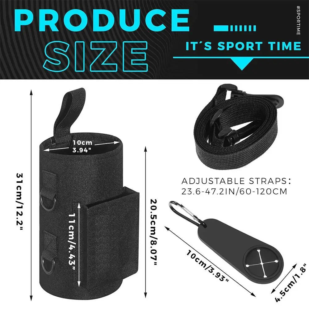 2026 New Magnetic Water Bottle Pouch Bag Gym-specific Water Cup Holder With Strong Magnet For Outdoor Sports Cup Holder Bag