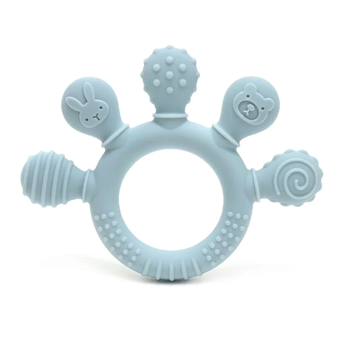 Silicone Baby Teether – Sensory Chew Beads for Anxiety & Teething Relief, 0-12 Months