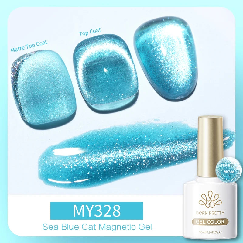 BORN PRETTY 117 Colors Cat Magnetic Gel Nail Polish 10ml Full Coverage Varnish Semi Permanent Super Gorgeous Nails Manicure