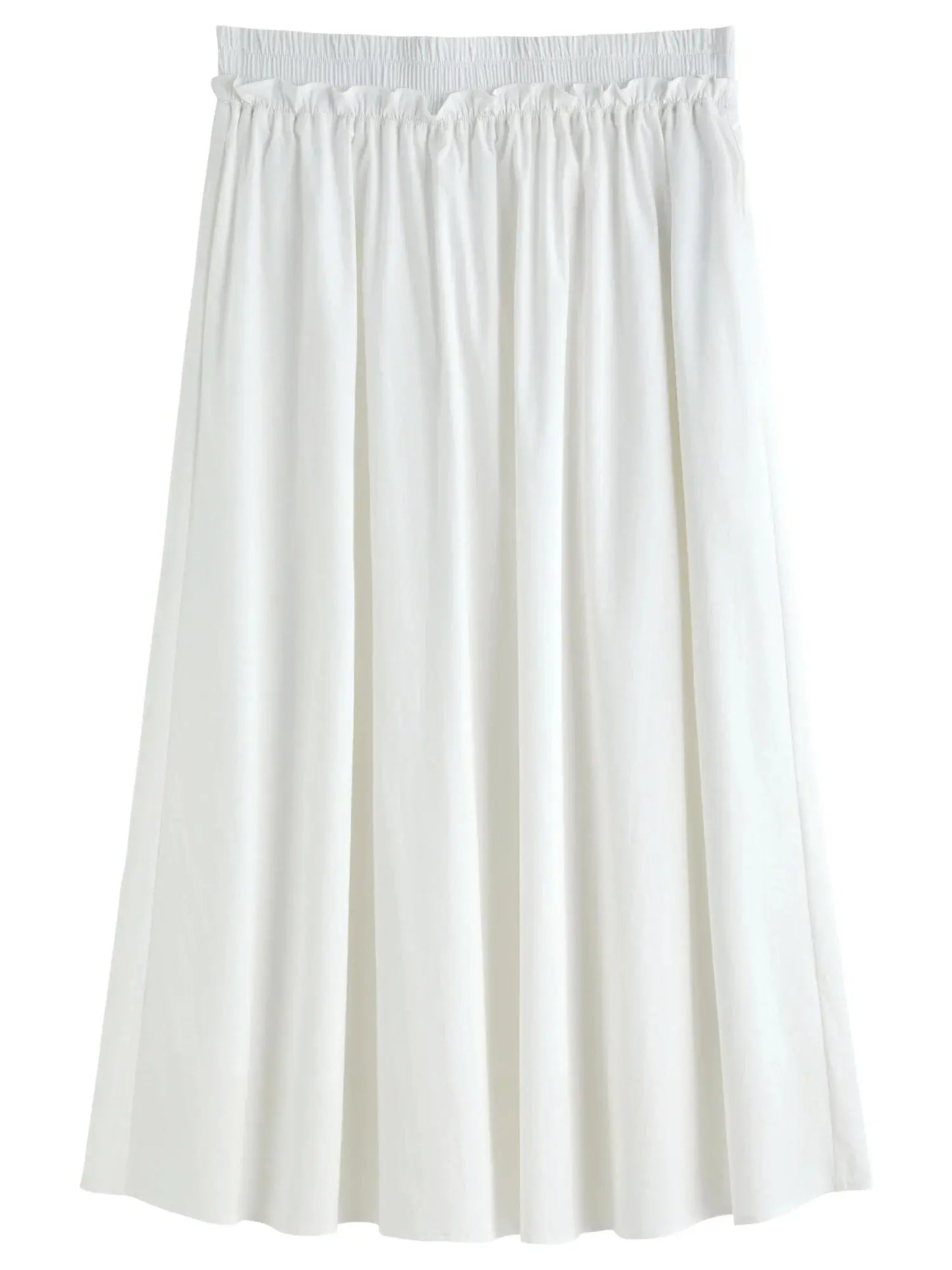 Sophisticated Ruffled Summer Two-Piece Set