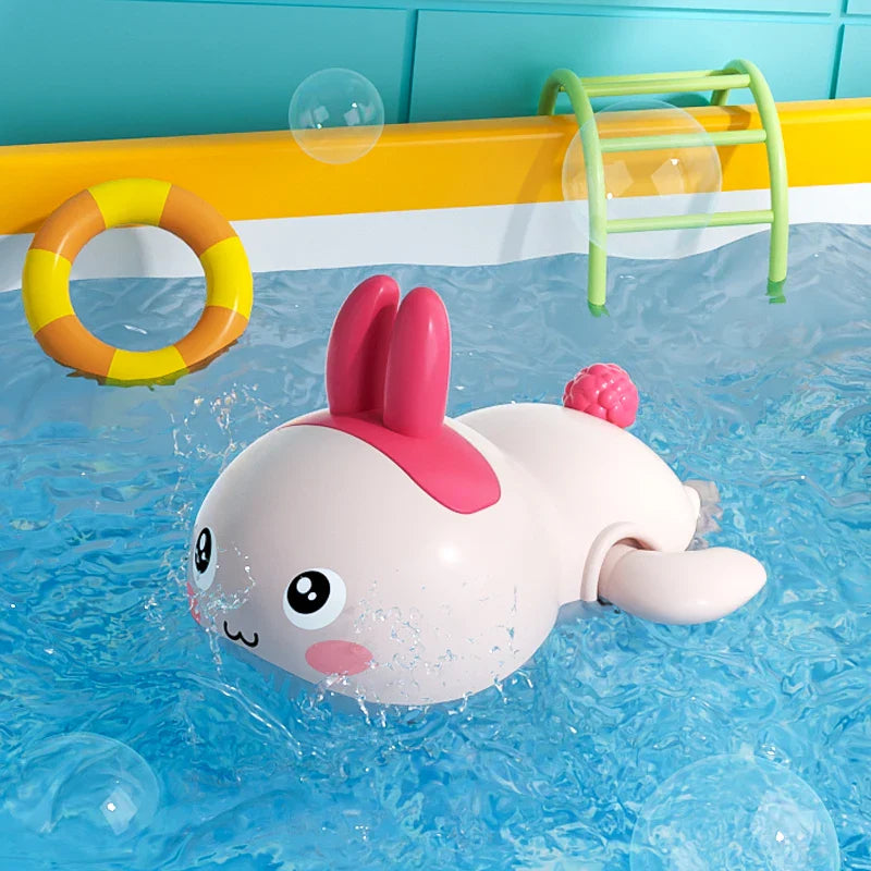 Baby Bath Toys – Swimming Clockwork Dolls & Animals, Fun Water Play for Kids’ Bathtub, Shower, and Bathroom