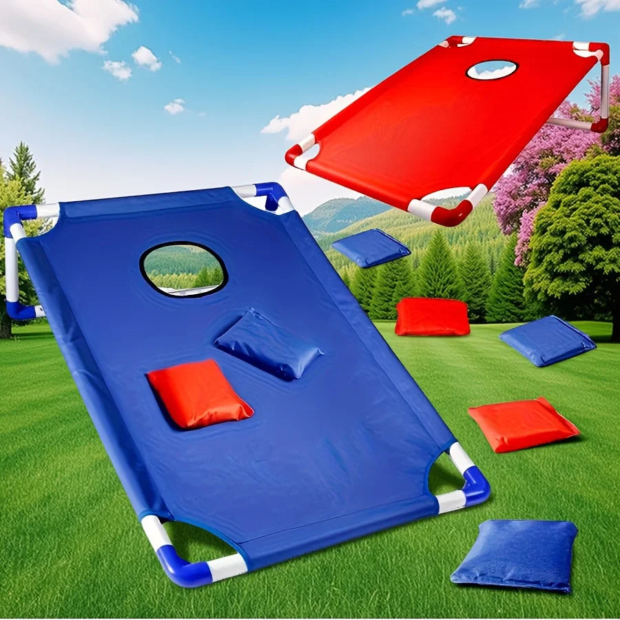 Red or Blue Foldable and Durable Corn Hole Game