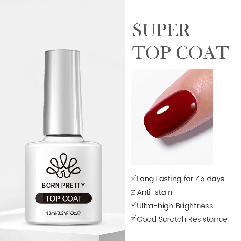 BORN PRETTY 10ml Rainbow Auroras Cat Magnetic Gel Nail Polish Holographics Nail Gel for Manicure Design Varnis Semi Permanent