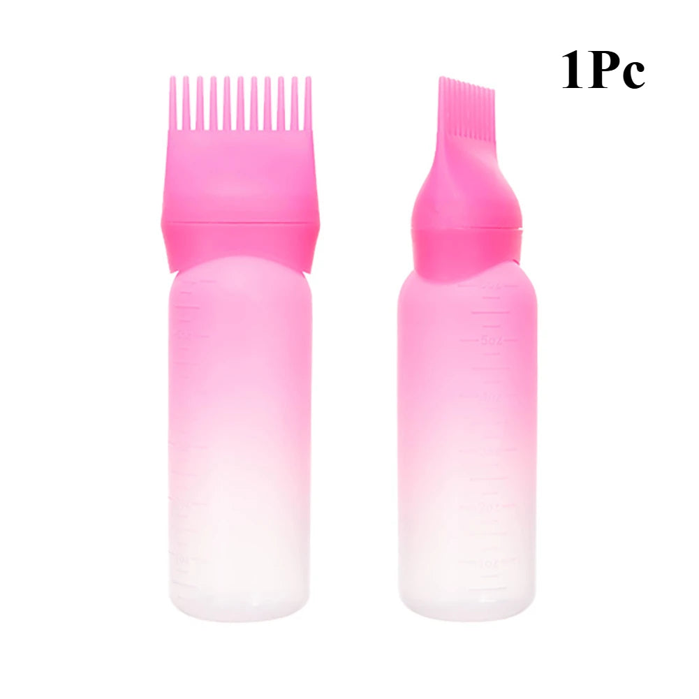 1Pc Colorful Hair Roots Massage Medicine Comb Hair for Hair Growth Serum Oil Nourish Portable Scalp Applicator Liquid Comb