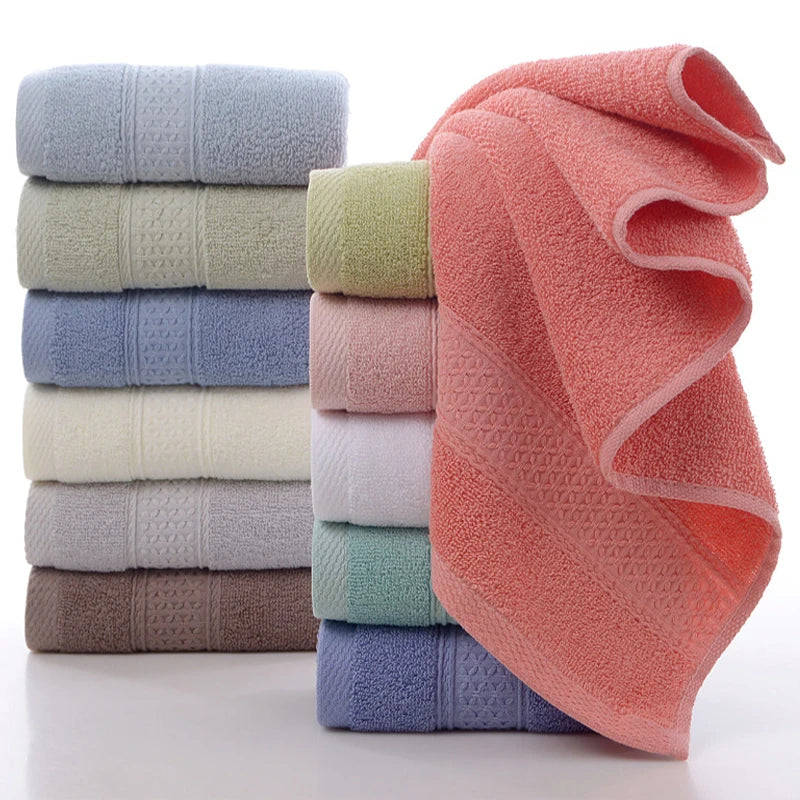 High quality pure cotton thickened Adult towels Soft and absorbent towels for both men women's household useDaily face washtowel