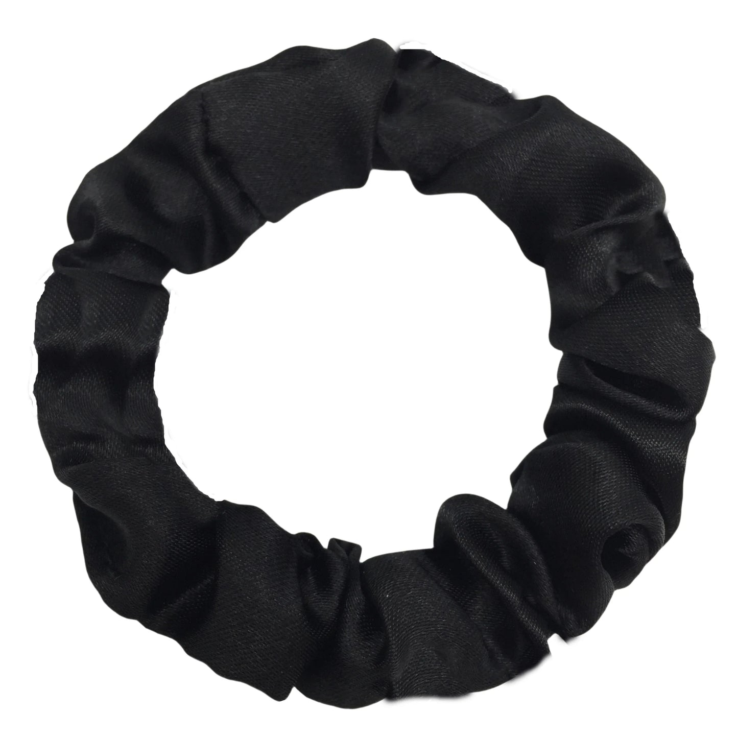 3/5/6 Pcs Silk Satin Scrunchies Set for Women – Elegant Solid Color Hair Bands | Soft Elastic Ponytail Holders & Hair Accessories