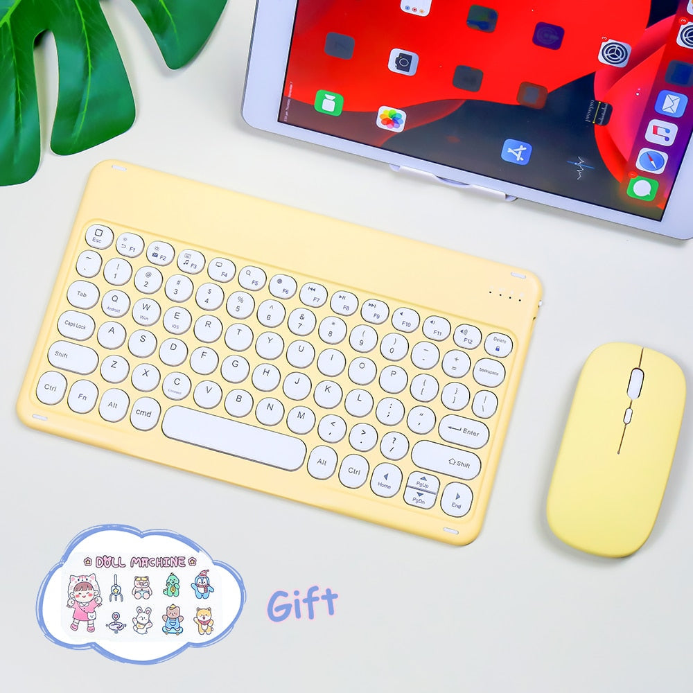 Pastel Wireless iPad Keyboard & Mouse