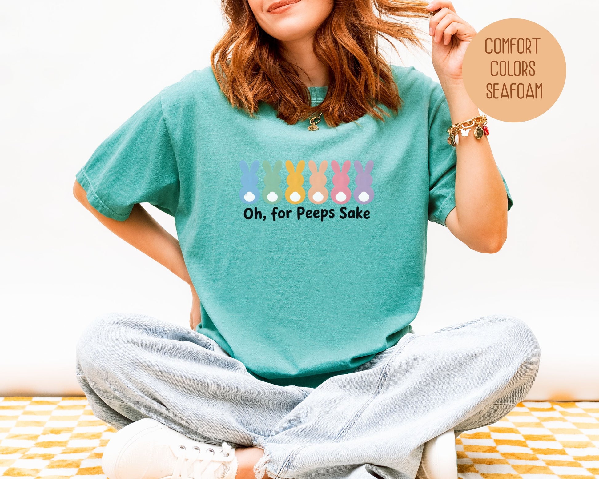 Oh For Peeps Sake Comfort Colors Shirt-9
