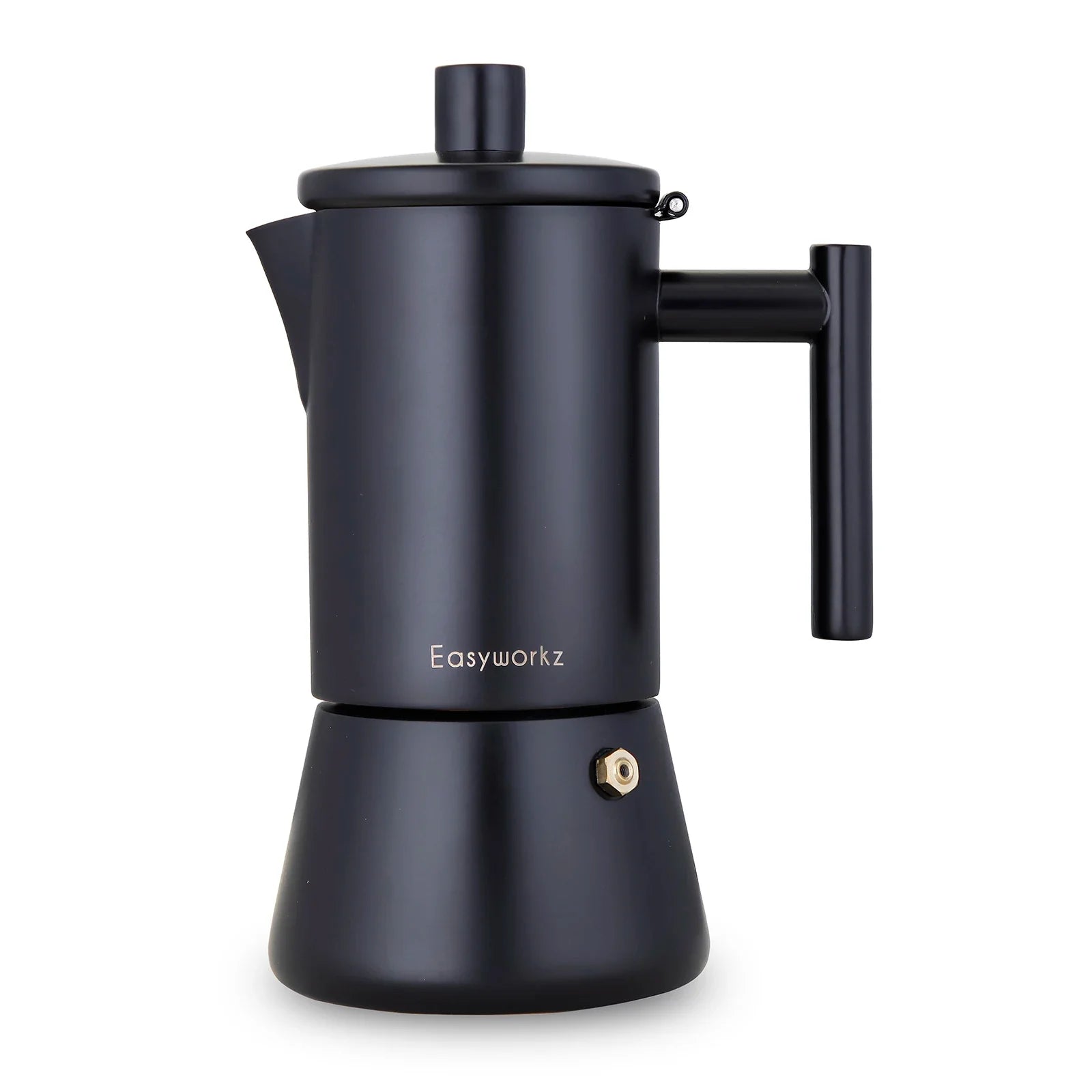 StepUp Diego Stovetop Espresso Maker Stainless Steel Italian Coffee Machine-5