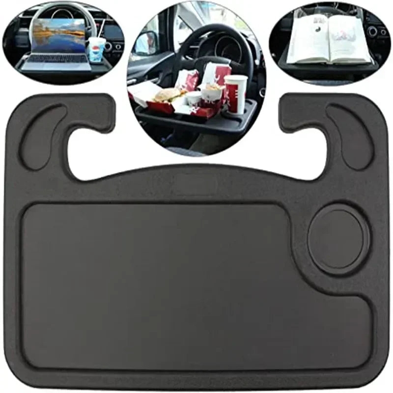 Multifunctional Car Table Holder Steering Wheel Car Laptop Computer Desk Mount Stand Table Work Cart Drink Food Coffee Holder
