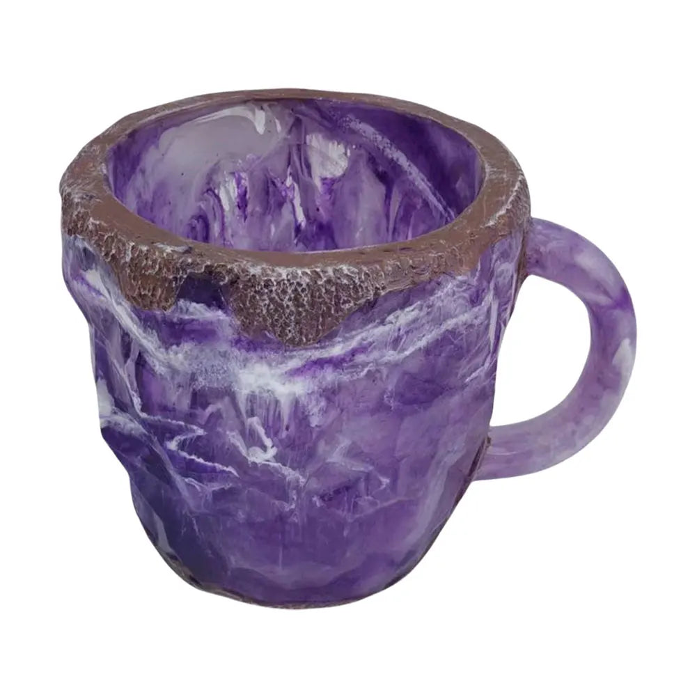 Crystal Coffee Mug – 14oz (Mineral-Inspired Resin Design)-5