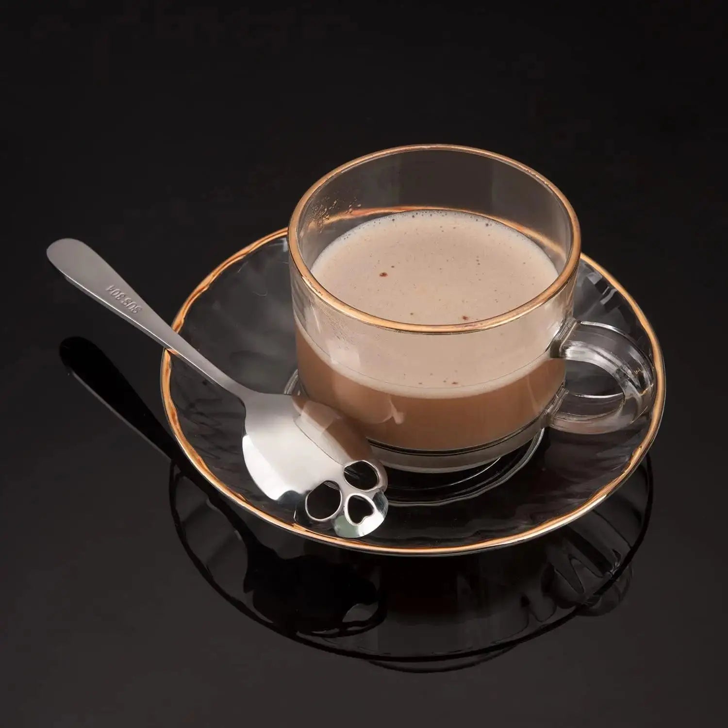 Creative Skull Coffee Spoon - Stainless Steel, Mirror Polished | Unique Coffee Spoon for Home or Café-4