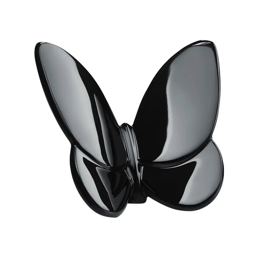 Multiple Color Crystal Butterfly Figurines Reflective Clear Crystal Glass Butterfly Ornament Vivid Super Winkling