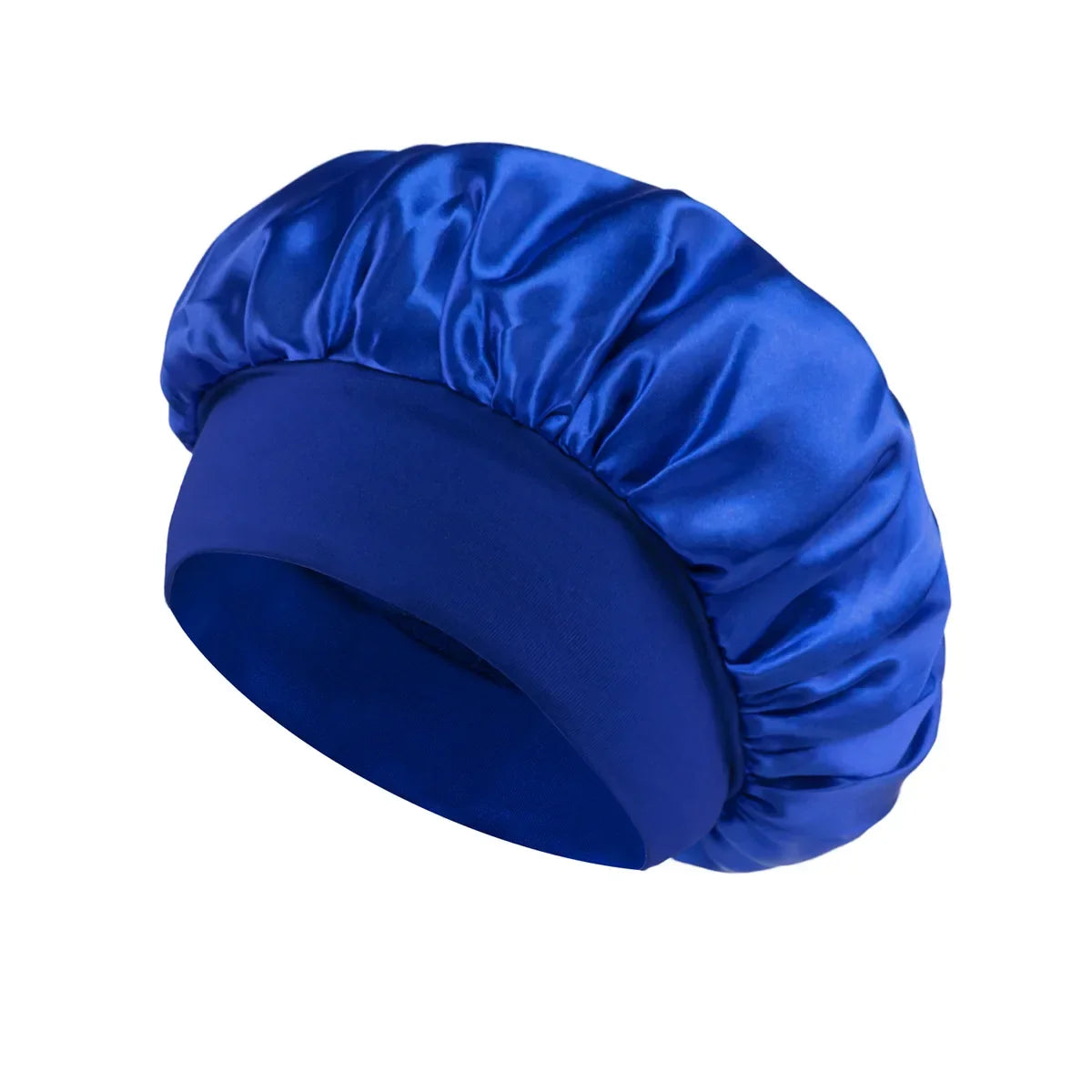 Solid Wide-Brimmed Satin Hair Bonnet for Sleeping *Multiple Colors*