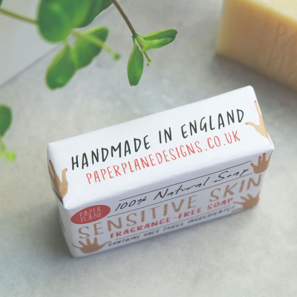 Sensitive Skin Soap 100% Natural Vegan Plastic-free-2