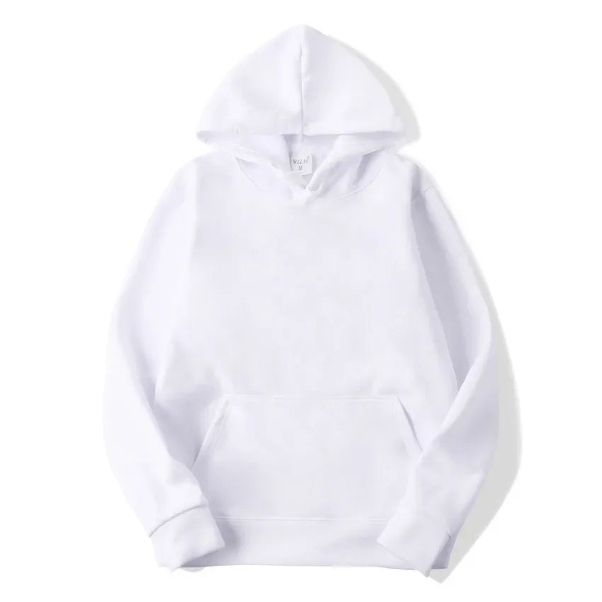 Plain - Casual Hoodie Sweatshirts