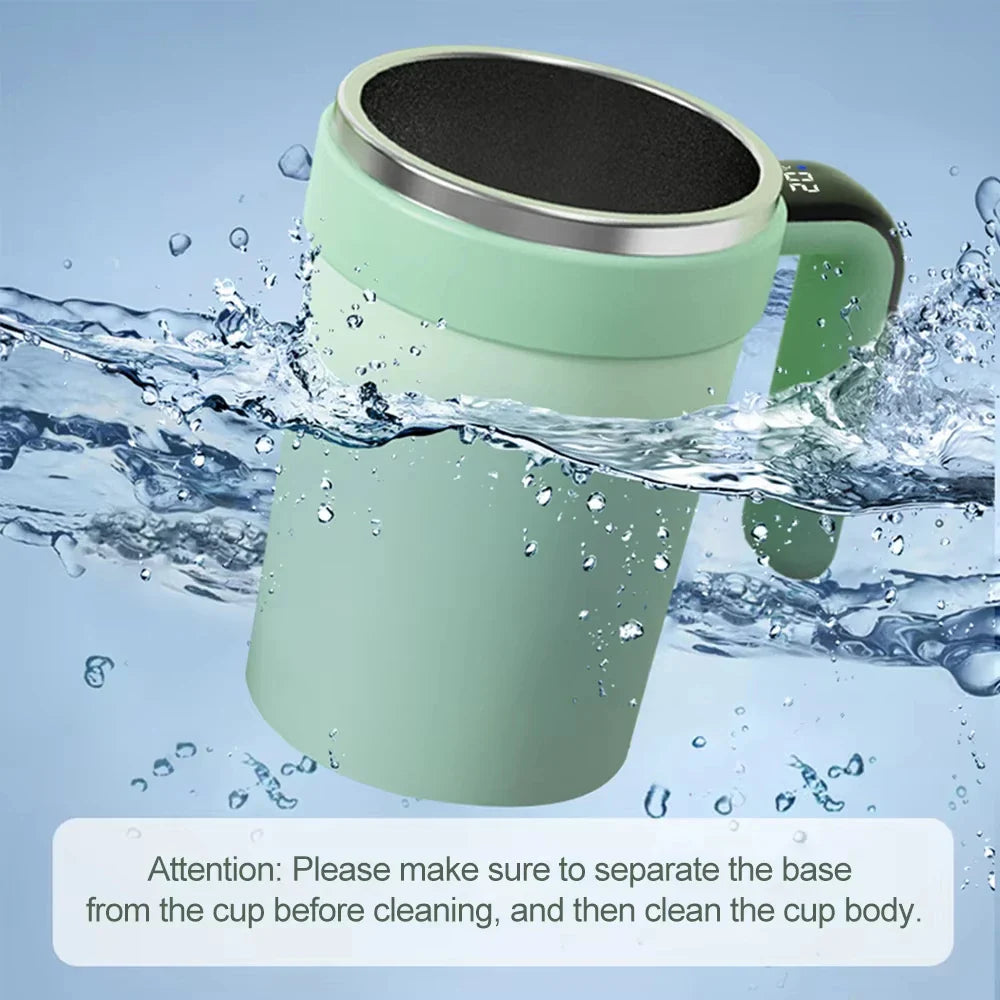 Automatic Mixing Coffee Cup Intelligent Temperature Rechargeable Mug-3