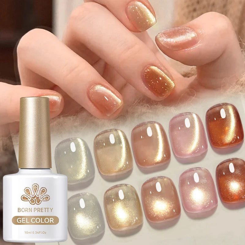 BORN PRETTY 117 Colors Cat Magnetic Gel Nail Polish 10ml Full Coverage Varnish Semi Permanent Super Gorgeous Nails Manicure