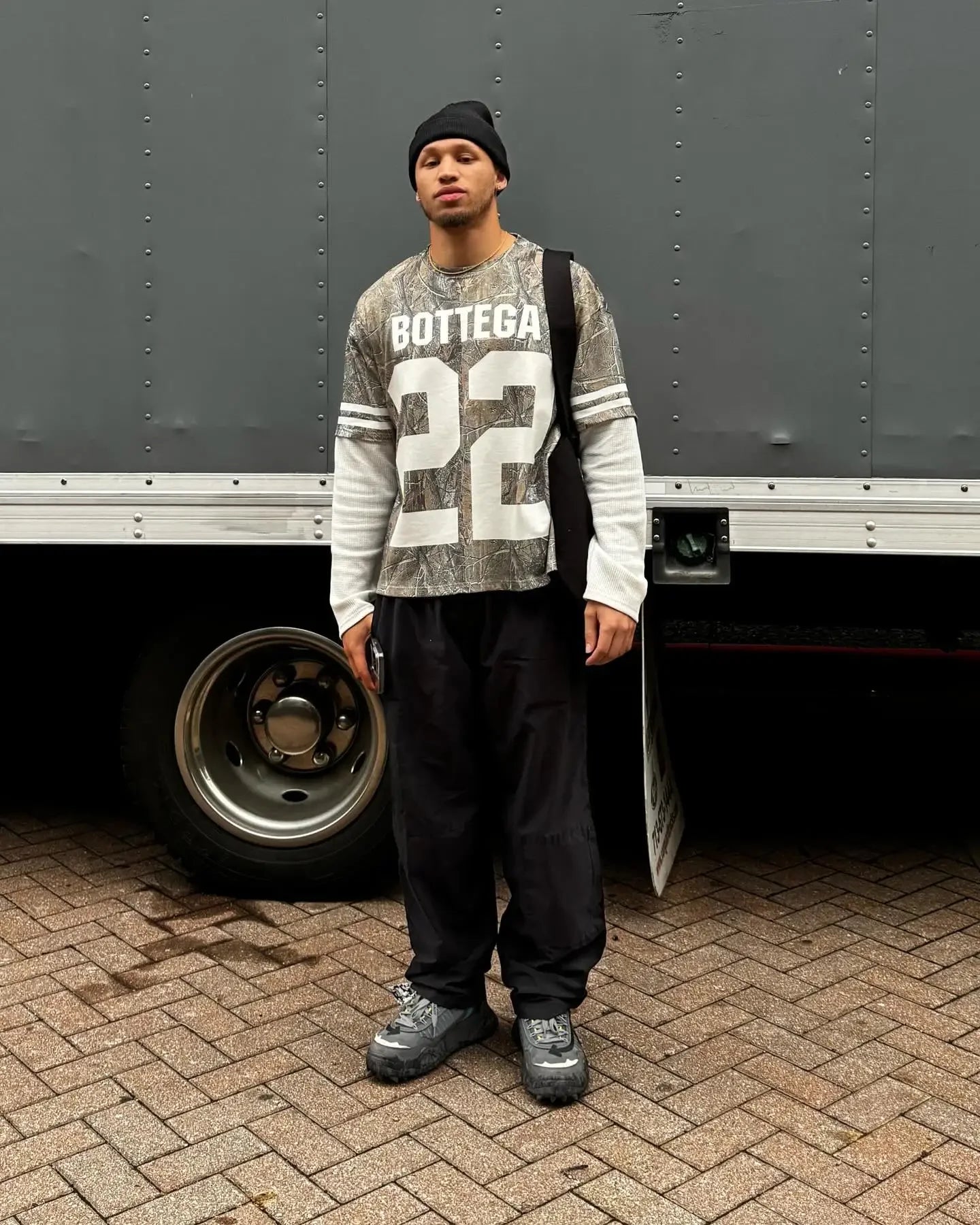 Y2K Sports Camouflage Jerseys Goth Oversized Loose Bough Pattern Long-sleeved Shirt Hip Hop Sweatshirt Street Wear