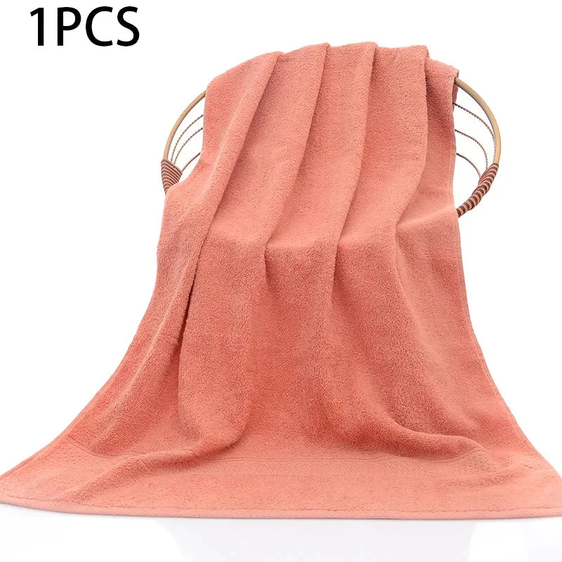 100% Cotton Adult Thickened Durable Towel  Soft Quick Dry  Absorbent Solid color Face Towel  bath household cotton face towel