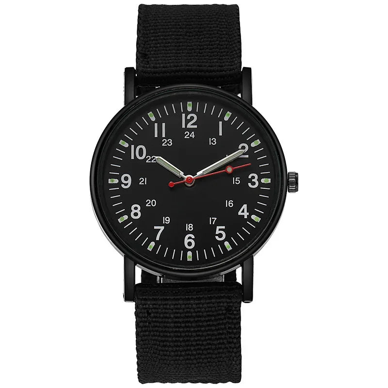 Canvas Strap Outdoor Military Watch