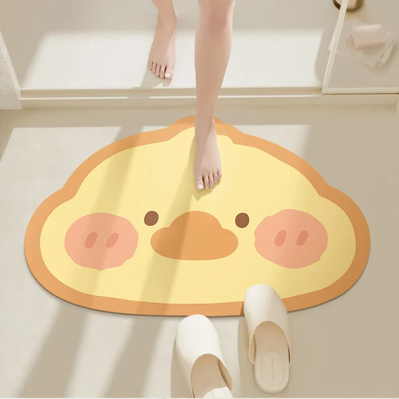 Kawaii Animal Bathroom Floor Mats