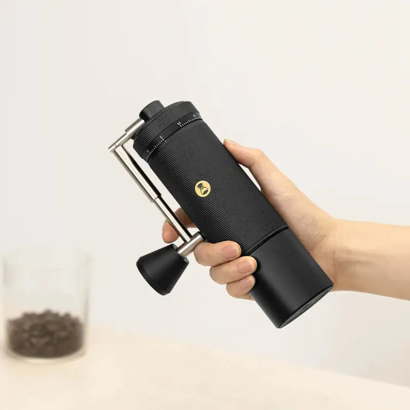 StepUP Coffee Manual Coffee Grinder Chestnut S3 – External Adjustment, S2C890 Burr-3