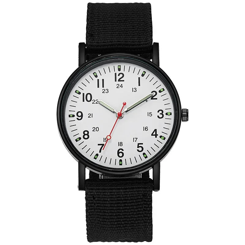 Canvas Strap Outdoor Military Watch